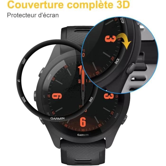 Protecteur Écran Verre Trempé Garmin Forerunner 265 - 3 Pièces - Dureté 9H - Anti-Rayures