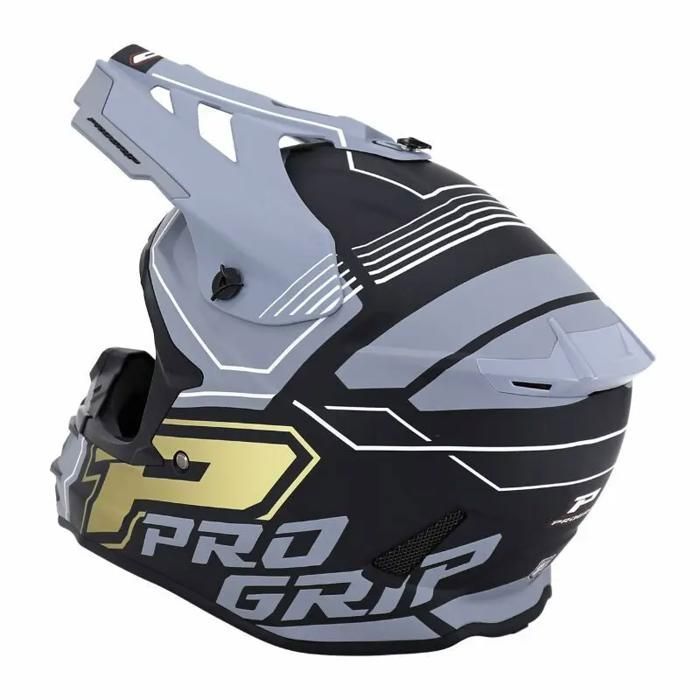 Casque moto cross Progrip ProGrip 3080 Adventure - Cdiscount Auto