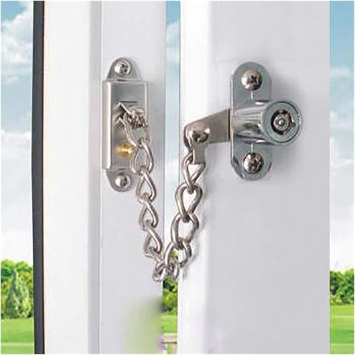 CEN Serrure de sécurité pour porte et fenêtre Restricteur de porte de
