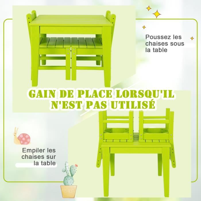 Chaise de Table Bébé avec Clip de Fixation avec Poche de Rangement Vert  avec Tube en Fer de Haute Qualité - Costway