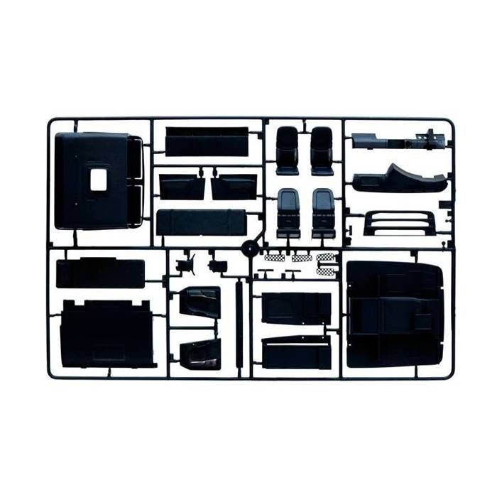 Italeri 3952S - 1:24 Scania R730 Streamline Show Truck, Model Making, Building Set, Standing Model Making, Crafts, Hobbies, Gluing, Plastic Building Kit, Detailed, Unisex Adults, Black