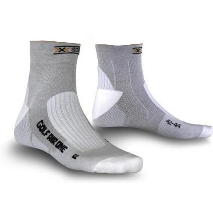 X-BIONIC Chaussettes de Golf Homme Gris
