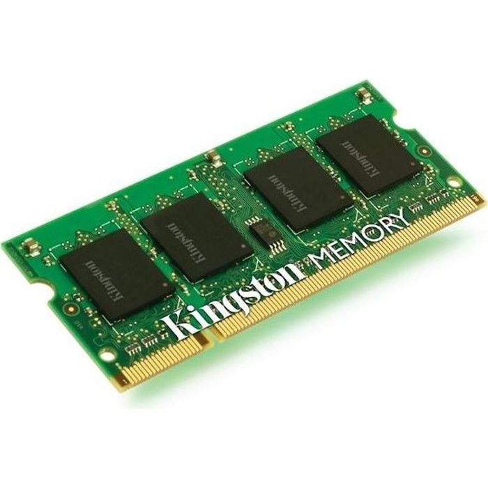 Kingston ValueRAM DDR2 module 2 Go SO DIMM 200 broches 667 MHz / PC2 5300 CL5 1.8 V mémoire sans tampon non ECC
