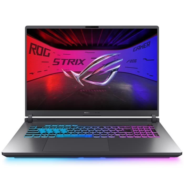 PC portable gaming Asus ROG Strix G18 STRIX G18 G815LP DR9052W 18 LED 240 Hz Intel® Core™ Ultra 9 RAM SSD Nvidia GeForce RTX 5070 - vue 3