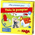 HABA - Mes premiers jeux - Théo le Pompier - Jeu de mémo -  2 ans et plus, 303808-0