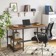 Bureau metal et bois industriel