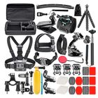 Wozwe® 50 en 1 Kit d'accessoires pour Caméra d'Action Compatible avec GoPro / DJI OSMO / Insta360 / SJCAM / AKASO / APEMAN, etc.