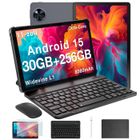 Tablette tactile 11 pouce DOOGEE U11 PRO Avec clavier 6+24 Go étendue + 256 Go Android 15 - 8580mAh Widevine L1/WiFi6 PC - Noir
