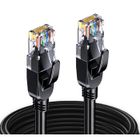 Câble Réseau Ethernet RJ45 - Elfcam® - Cat 7 - 1,5M - Paire Torsadée Blindée STP - Noir