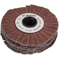 Abrasif Bosch - Accessoire pour ponceuse PRR 2502 ES (largeur 15mm, grain 80)