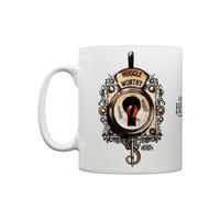 Une tasse blanche de Fantastic Beasts and Where to Find Them avec imprimé Fantastic Beasts Muggle Worthy. - Blanc