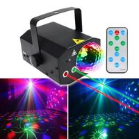 Lumière laser Projecteur de scène DJ Disco LED L16 deux-en-un 16 images cristal petite boule magique
