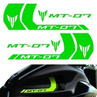 vert - Bande autocollante en vinyle pour moto Yamaha, Kit de Logo pour réservoir, Mt 07, Mt07, 2022, 2021, 20