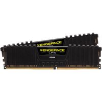 Mémoire RAM - CORSAIR - Vengeance LPX DDR4 - 16GB 2x8GB DIMM - 3200 MHz  - 1.35V - Noir (CMK16GX4M2E3200C)