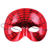 Masque Spiderman - OHP - Tissu non tissé - Rouge - Mixte - A partir de 3 ans