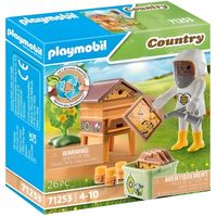 Playmobil - PLAYMOBIL - 71253 Country Apicultrice avec ruche - Enfant - Rouge - 26 pièces