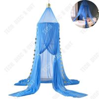 TD® Nouveau rideau de lit pour enfants suspendu dôme moustiquaire princesse tente petit rideau de lit respirant créatif frais