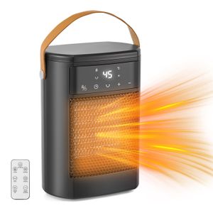 Chauffage D'Appoint 2000W,Radiateur Electrique Salle De Bain Portable