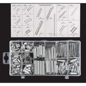 Ressort Par Compression 8 Tailles (Assortiment) (Boite De 120 Pieces