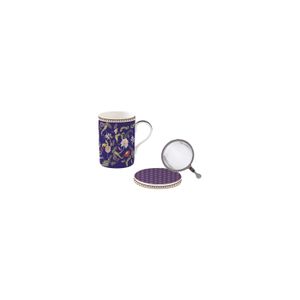 Coffret Tisanière 35 Cl Porcelaine + Filtre Inox Botanic Garden – Easy Life