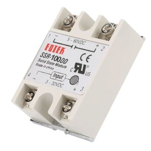 1pc Solid State Relais SSR-60 DD Courant Direct-courant continu 60 A 3-32VDC//5-60VDC