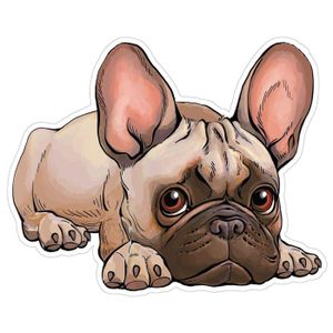 LHJOYSP Holzpuzzle 1000 Teile – Französische Bulldogge, Fertig 75x50 Cm, Umweltfreundlich