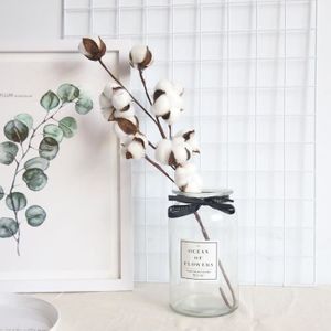 RETON 12 Tiges Artificielle Soie Rose Bouquet de Fleurs comme Naturel pour Mariage F/ête Maison D/écor de Bureau 50cm Jardin Blanc