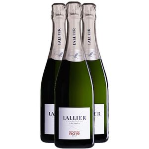 CHAMPAGNE Champagne Brut Série R19 Blanc - Lot de 3x75cl - Champagne Lallier - Cépages Pinot Noir, Chardonnay