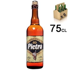 BIERE Pack x6 Bières Pietra ambrée châtaigne 6° 6x75cl -