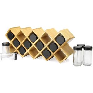 bouteilles Pour /épices conserves jusqu/à 25 kg 44-66 x 35,5 x 43 cm Extensible /Étag/ère pour micro-ondes /à 2 couches