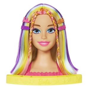Tête à shop coiffer barbie