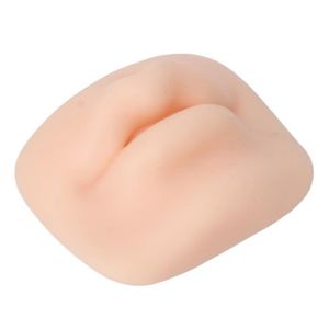 BAUME SOIN DES LÈVRES Drfeify Modèle de lèvre en silicone Silicone Lip Model 3D Semi Permanent Soft Microblading Réaliste Lip Piercing Practice Model