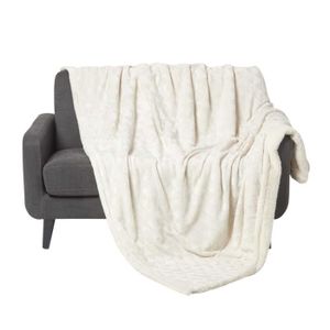 100cm x 140cm Pique-niques Mountain Warehouse Couverture en Polaire Supersoft pour Voyager en Voiture l/ég/ère randonn/ée et Camping