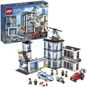 ASSEMBLAGE CONSTRUCTION LEGO 60141 City Police Le Commissariat de Police