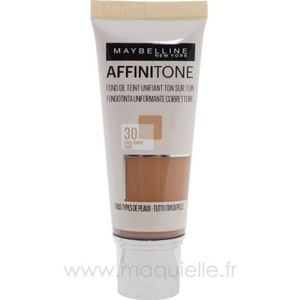 FOND DE TEINT - BASE Fond de teint Affinitone fluide - Gemey Maybelline (30 Sable ambré)