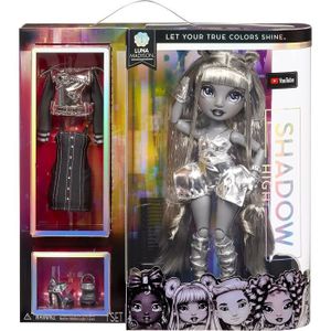 POUPÉE Rainbow High - Shadow High Doll Série 1 - Luna Mad