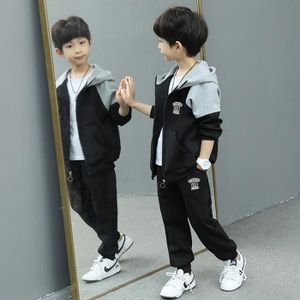 Enfants Vêtements De Sport Ensembles Garçon Survêtement Printemps  Adolescent Coréen Tops Pantalon 2Pcs Enfants Hip Hop Rue Tenues de Danse 10  12 14 Y - AliExpress