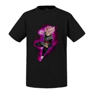 T-SHIRT T-shirt Enfant Noir Dragon Ball Super Black Goku A