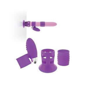 Coffret Sex Toy - Godemiché Vibrant + Perles Anales - Multivitesse - Neuf (Couleur Bleu)