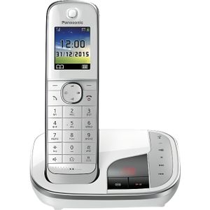 Téléphone fixe Téléphone sans fil avec répondeur et ID d'appelant