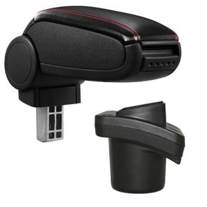 Accoudoir Voiture Universel Accoudoir Central Citroën Berlingo 2010-2020 - Rangement Double Et Confort Cuir Accessoire Auto Citroën