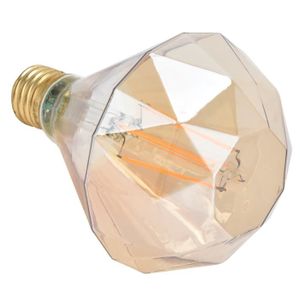AMPOULE - LED Pwshymi Ampoule de lampe Ampoule LED E27 4W, lampe à Filament décorative Vintage pour lustre, applique murale, deco ampoule Or