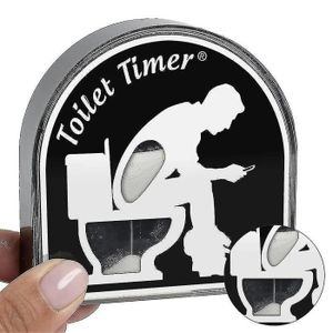 5 Minuterie Sabliers Toilette, Sablier Minuteur Timer Compte à Rebours  Silencieux Minuterie D'entraînement de Toilette Outil de Gestion du Temps  pour Enfants et Adultes (Women) : : Cuisine et Maison