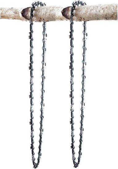 SECURA Sägeketten + Schwert Set Für Echo CS-3500 – 35 Cm, 3/8LP, 52TG, 1,3 Mm, 2 Ketten + 1 Schwert