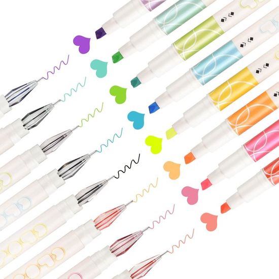 Coffret de 15 stylos PILOT Frixion - couleurs assorties pointe moyenne