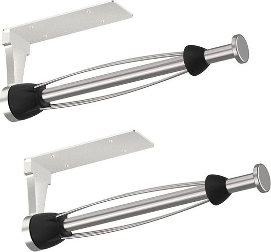 Porte-Rouleau Essuie-tout Sans Perçage - Acier Inoxydable Pour Cuisine/Salle De Bain