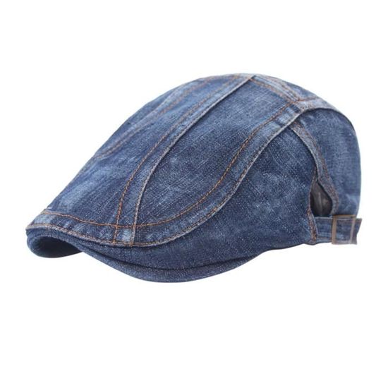 Jaxon & James Casquette Gavroche En Jean Bleu Foncé Small