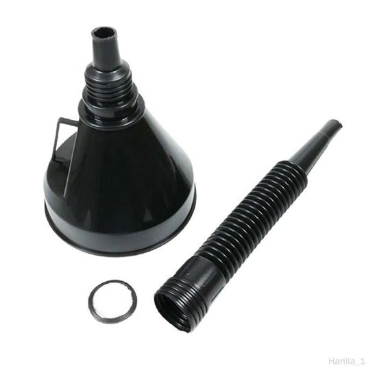 U-BCOO Entonnoir Multifonction En Plastique Avec Embout D'extension Flexible Pour