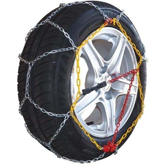 Chaine Pneu 225 55 R18 Chaine à neige Eco 9mm pneu 225-55R18 montage rapide - Cdiscount Auto