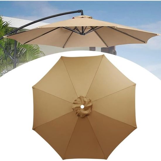 Manche De Rechange Pour Parasol De Terrasse - En Acier, Longueur ~8,3 Cm - Compatible Avec De Nombreux Parasols D'extérieur